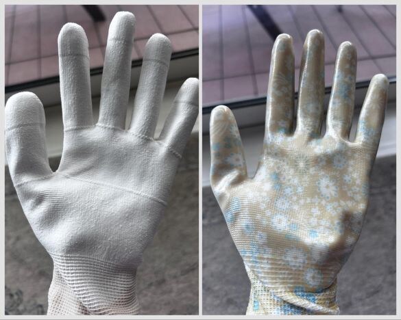  左：ワークマン　右：ダイソー