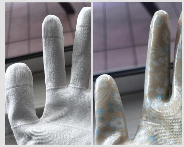  左：ワークマン　右：ダイソー