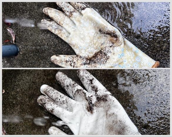  上：ダイソー　下：ワークマン 