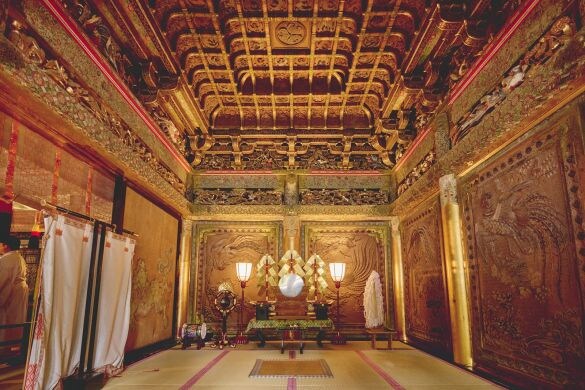  一般入室禁止の日光東照宮「将軍着座の間」にも入れる