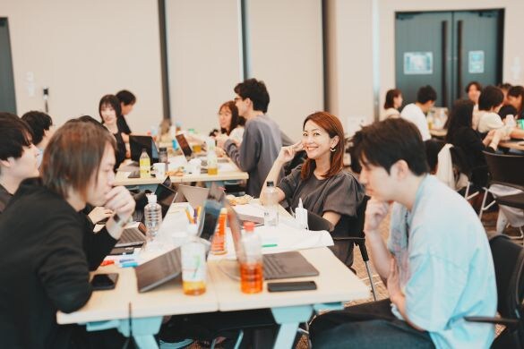 大木優紀さんの仕事風景