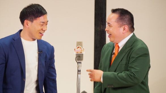  ミルクボーイ　駒場孝さん(左)内海崇さん(右)画像：名古屋テレビ放送株式会社 プレスリリースより