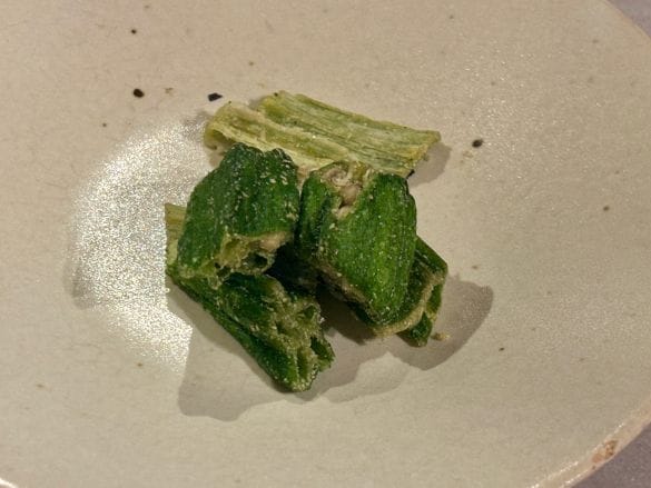 揚げ揚げ天ぷらスナック オクラ