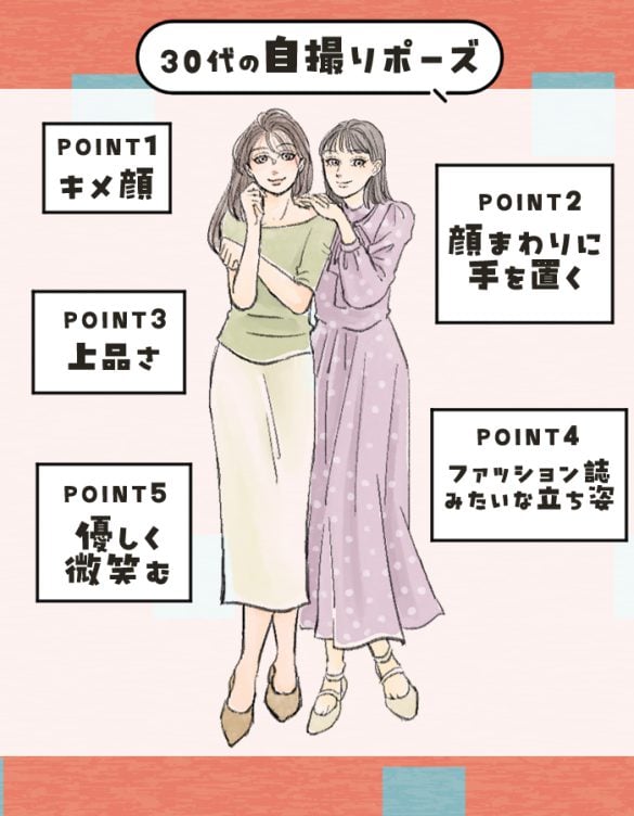 【平成世代】キメ顔、アゴ添ポーズ