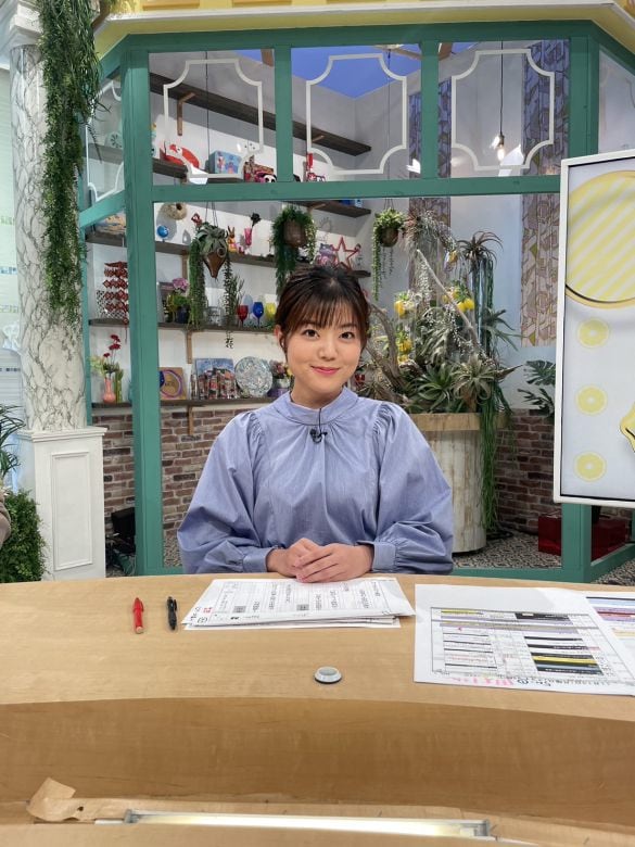  “ガッツ”の愛称で人気を集める田村友里アナウンサー