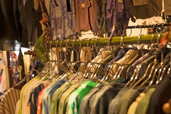 古着屋の店内