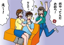 私の留守中に夫が呼んでた“いかがわしいお姉さん”の正体にア然…「幼稚園で見たことある！」