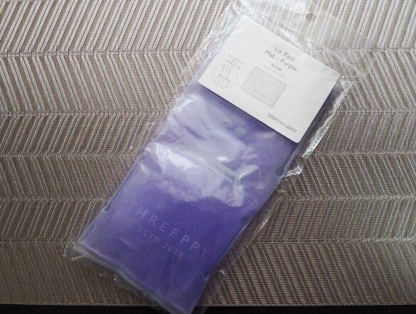 保冷剤マット　パープル１