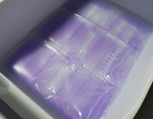 保冷剤マット　パープル７