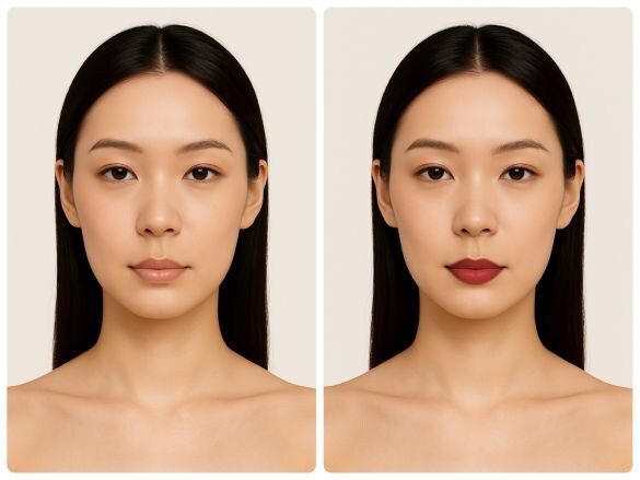 なぜ濃いリップは老けてみえるの？ 加齢で“顔が間延びする”問題はメイクで変えられる