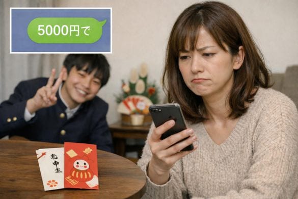 「5000円でお願い」甥っ子から届いた“お年玉請求LINE”に絶句。本人の母親に伝えると“まさかの返答”