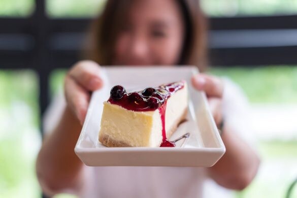 スイーツ　女性