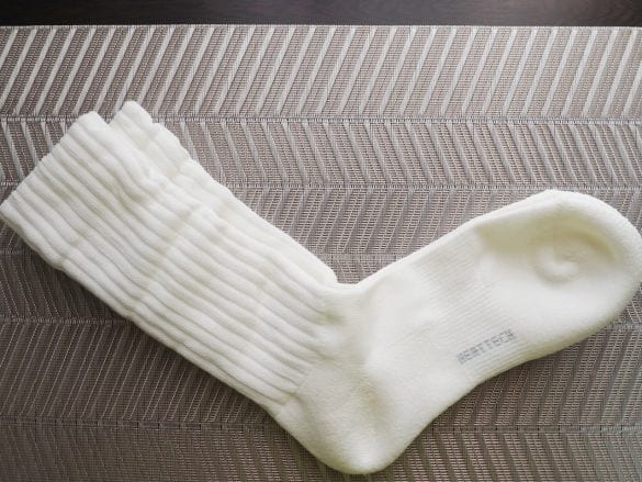  「ヒートテックソックス/ルーズ」590円/税込