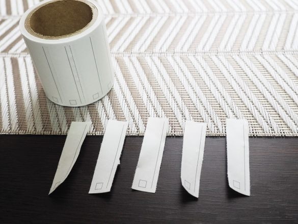 無印良品　ミシン目入りロール付箋紙