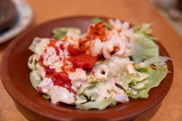 サイゼリヤ 小エビのサラダ