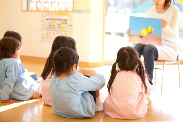 幼稚園の子どもたち