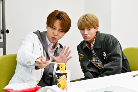  (左)寺西拓人(右)大槻拓也画像：株式会社フジテレビジョン プレスリリース