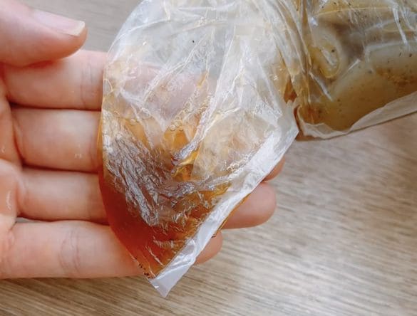 板こんにゃくの腸活和風漬け・作り方②