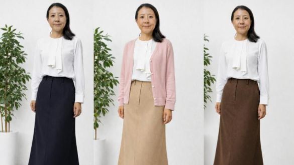 白ブラウスのダメパターン