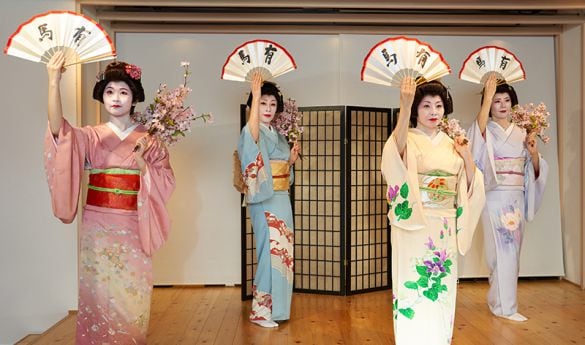  敷居の高いイメージがあった芸妓の踊りやお座敷あそびが気軽に楽しめる