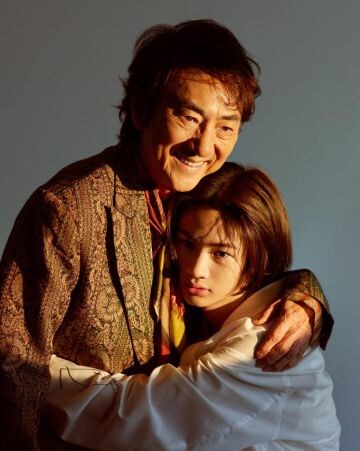  市村正親さん(左)市村優汰さん(右)画像：株式会社ホリプロ プレスリリースより