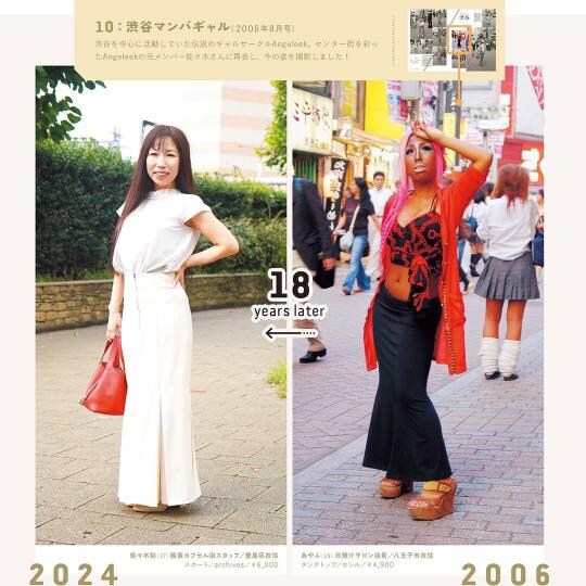  約20年後、ヤマンバギャルが色白なお姉さんに