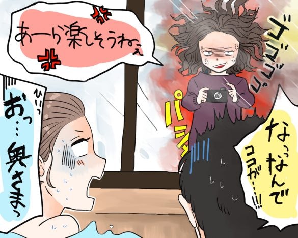 不倫カップル、魔の温泉旅行。ギャー露天風呂の向こうに妻の姿が…/恋愛人気記事BEST