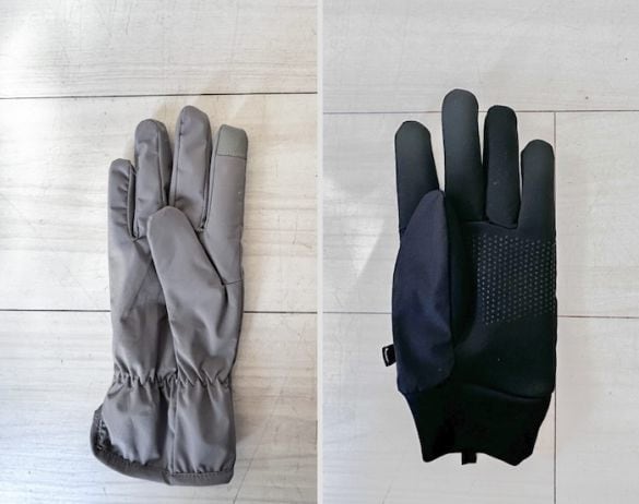  左：ワークマン／右：ユニクロ