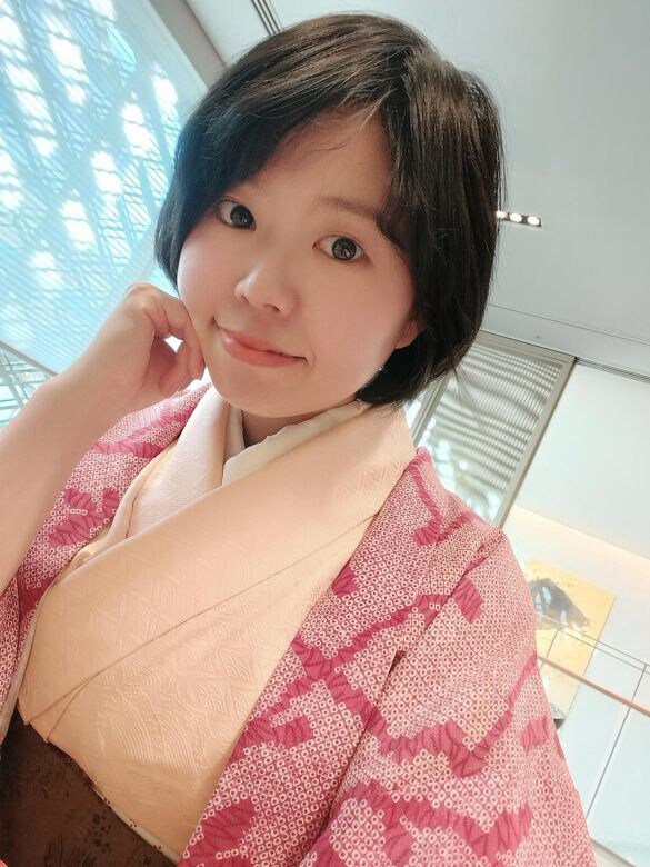  新年は着物でした