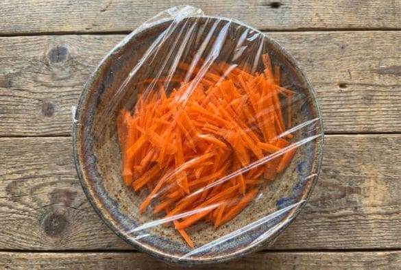 やみつき腸活にんわかサラダ・作り方①