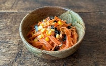 やみつき！ にんじんがモリモリ食べられる「レンチン3分の腸活サラダ」。便秘対策とダイエットを同時に