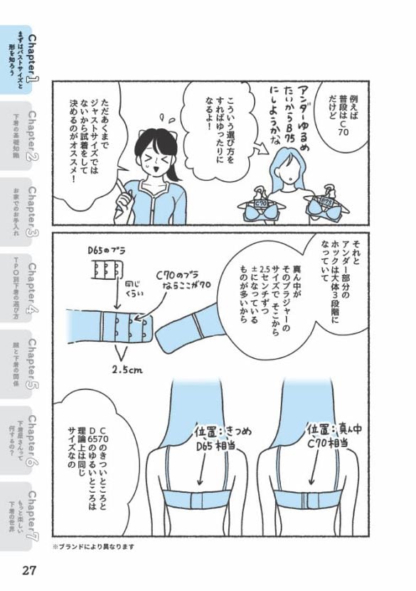 『悪いのはスタイルじゃなくて下着でした 一生モノの下着の教科書』(著者/ちーちょろす・漫画/oomisoka1231)