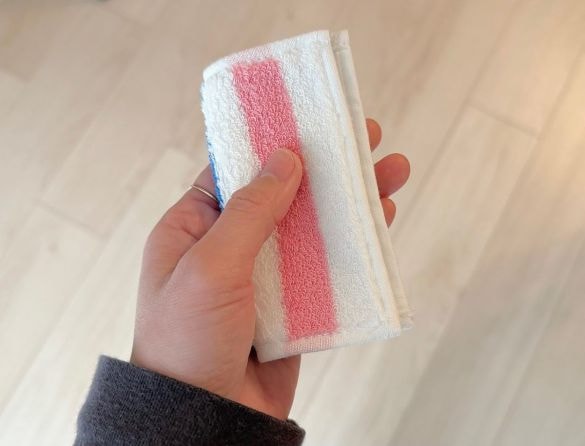 収納しやすいサイズ間のハンカチ