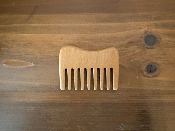 ブナ材ヘアコーム本体