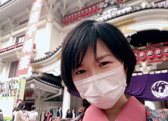  2021年の私。以前インタビューを受けた時にも使った写真