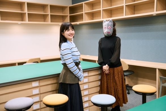  実業家の椎木里佳さんと作家のこだまさん