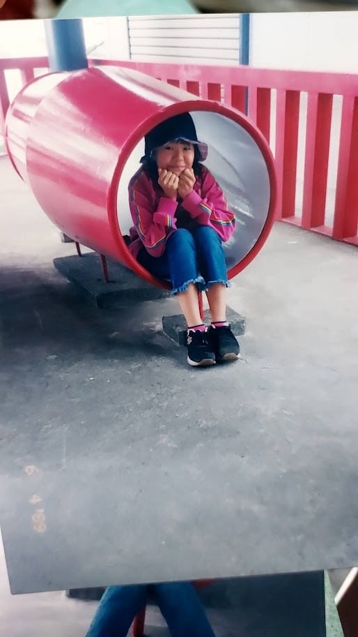  最近家から出土した写真。一応小学校の高学年です