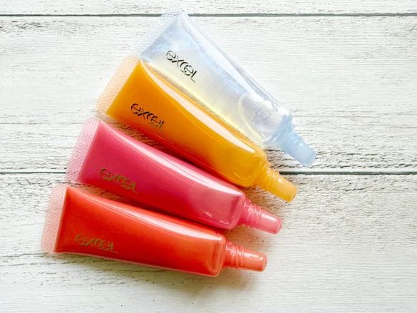 エクセル　パンプフルドロップ 全4色 各1760円（税込）