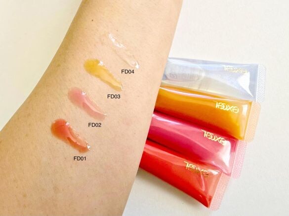 エクセル　パンプフルドロップ 全4色 各1760円（税込）