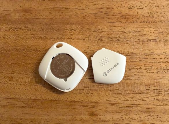 紛失防止タグの電池