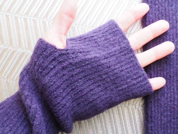 スフレヤーンニット アームウォーマー