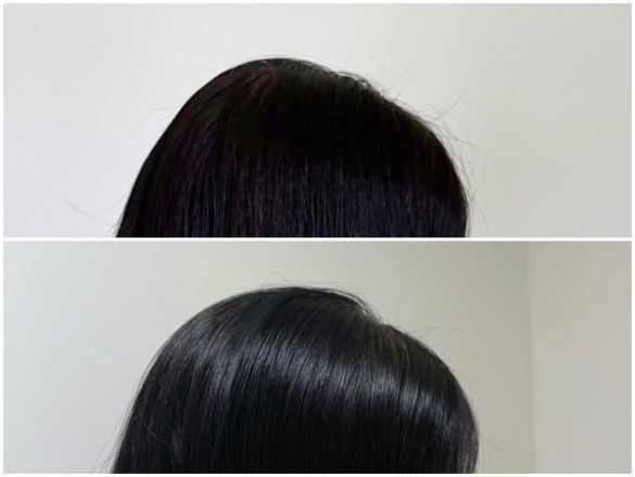 天使の輪ならぬ、天使のつやヴェール