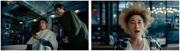  「ホットペッパービューティー」（株式会社リクルート）のCMで、IWGPの“キング”姿を再現した窪塚洋介（2023年6月）※画像はリリースより