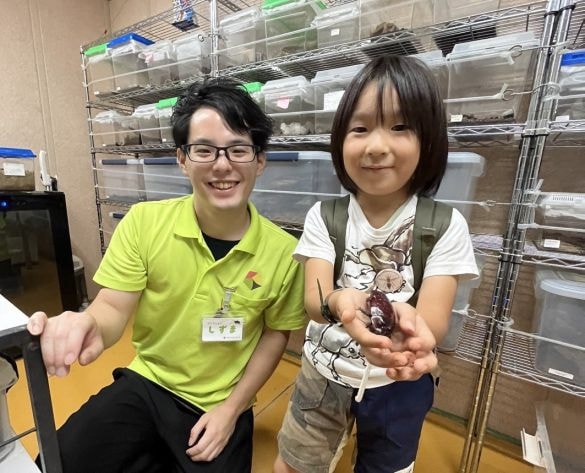  “ゴキブリ博士”柳澤静磨先生と虫ぐるい湊くん