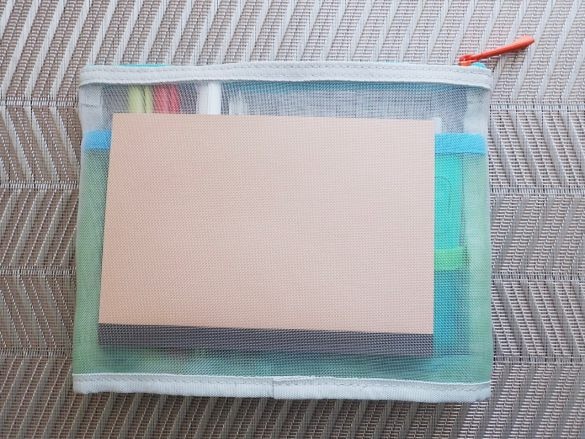 「メッシュポーチ」790円/税込