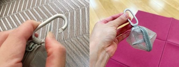 ナイロンメッシュ　コンパクトポーチ