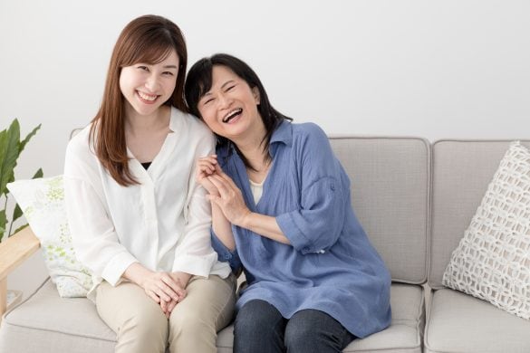 仲の良い母と娘