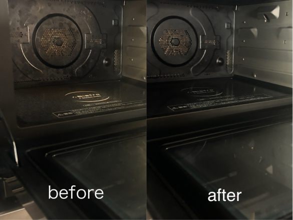 SNSで話題のダイソー「レンジ洗浄剤」110円を使った結果→1分後、あまりの落ち具合に笑いが止まらない