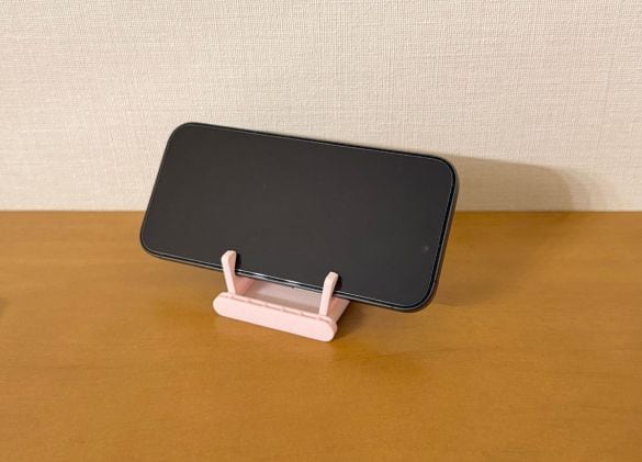 スマホスタンド付ミラー