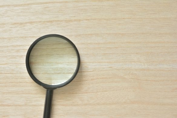 リカちゃんを虫メガネで見てゾッ